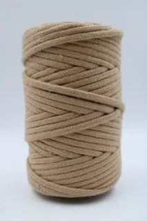 Light Brown Round Braided Cord sample, design MT-CE6D7BFC, view 4