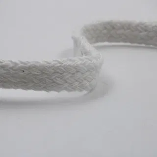 Light Grey Flat Drawstring Cord sample, design MT-D1D3CFE6, view 3