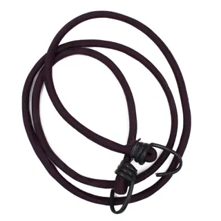 Wine Maroon Bungee Shock Cord with Hooks sample, design MT-251150EE, view 6