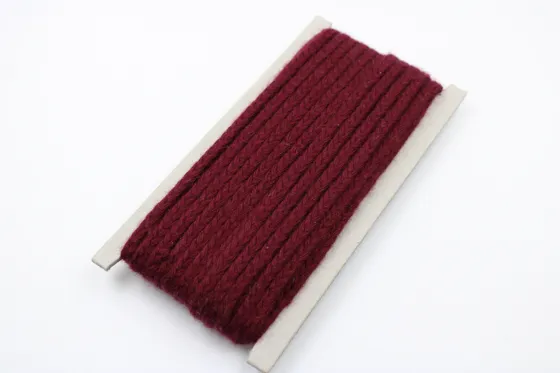 Burgundy Maroon Brushed Choti Braid