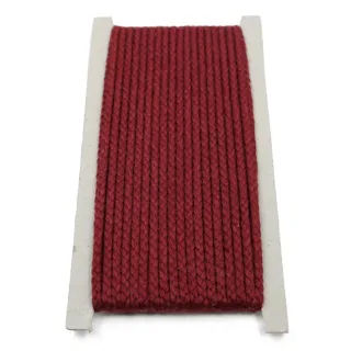 Maroon Narrow Choti Braid, 4 mm sample, design MT-268D0644, view 5