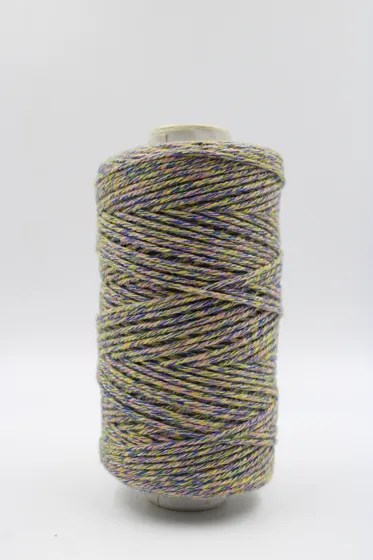 Multicolour Marl Twisted Macrame Thread, 2 mm