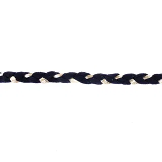 Navy and Off-White Chunky Choti Braid sample, design MT-0E7C0AE1, view 3