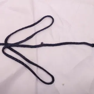 Navy Blue Fine Choti Braid on Card sample, design MT-583A9B9B, view 11