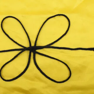 Navy Blue Rounded Choti Braid sample, design MT-2940CA41, view 4