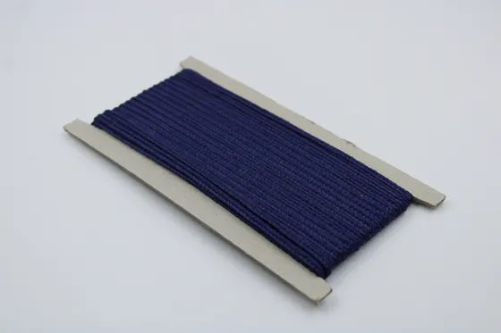 Navy Blue Fine Choti Braid on Card