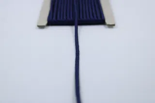 Navy Blue Fine Choti Braid on Card sample, design MT-583A9B9B, view 3
