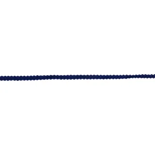 Navy Blue Braided Trim with Scalloped Edges sample, design MT-EE7DEACD, view 3