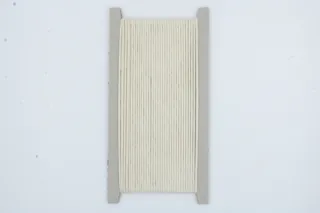 Cream Off-White Braided Cord, Fine sample, design MT-0418620B, view 2