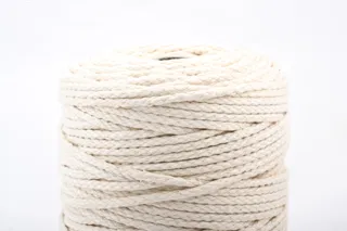 Cream Braided Cord on a Cross-Wound Roll sample, design MT-2F82DFC0, view 3