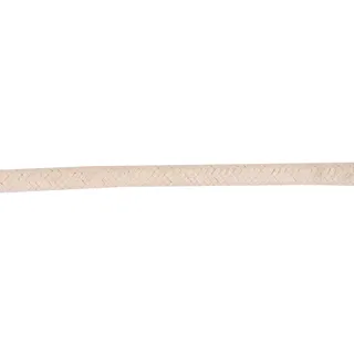 Off-White Braided Cord, Flat Coil with Frayed End sample, design MT-7AF9594C, view 3