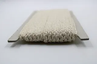 Off-White Textured Choti Braid, 4 mm sample, design MT-C94CFB3E, view 2