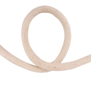 Off-White Chunky Braided Cord, Flat Spiral Coil sample, design MT-8D17E4EC, view 3