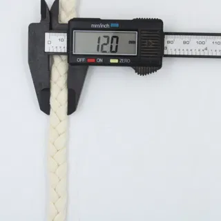 Off-White Chunky Choti Braid, 12 mm sample, design MT-726F8104, view 14