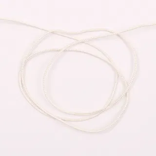 Cream Very Fine Braided Cord, Self-Wrapped Hank sample, design MT-05CB4397, view 2