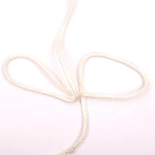 White Fine Braided Cord, Single Strand sample, design MT-4B84613B, view 3
