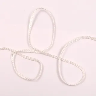Off-White Fine Flat Braided Trim sample, design MT-A0695D57, view 3