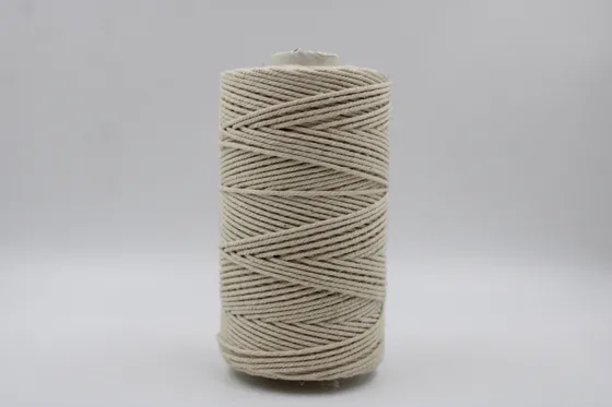 Off-White Twisted Macrame Thread, 2 mm
