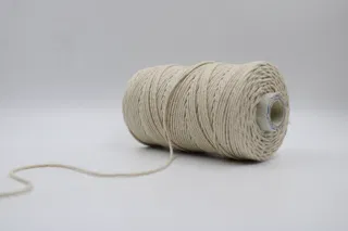 Off-White Twisted Macrame Thread, 2 mm sample, design MT-5228A574, view 2