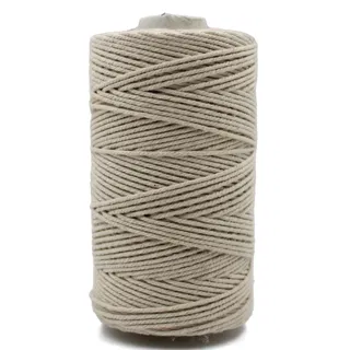 Off-White Twisted Macrame Thread, 2 mm sample, design MT-5228A574, view 6
