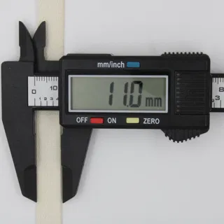 Off-White Herringbone Twill Tape in 8 Widths sample, design MT-53DE9131, view 23