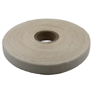 Off-White Herringbone Twill Tape in 8 Widths sample, design MT-53DE9131, view 7
