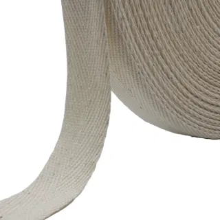 Off-White Herringbone Twill Tape in 8 Widths sample, design MT-53DE9131, view 9
