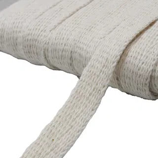 Off-White Herringbone Twill Tape in 8 Widths sample, design MT-53DE9131, view 65