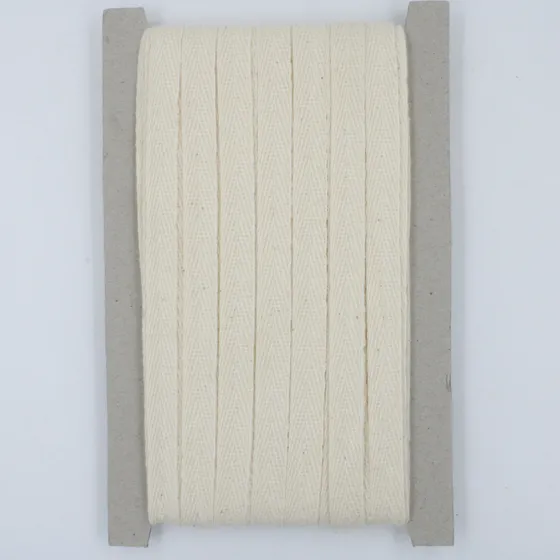 Off-White Herringbone Twill Tape in 8 Widths sample, design MT-53DE9131, view 27