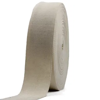 Off-White Herringbone Twill Tape in 8 Widths sample, design MT-53DE9131, view 18