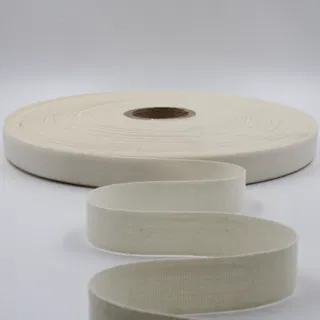 Off-White Plain Woven Tape in 7 Widths sample, design MT-31B99976, view 17