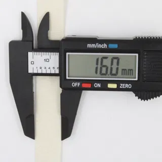 Off-White Plain Woven Tape in 7 Widths sample, design MT-31B99976, view 19