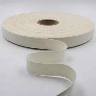 Off-White Plain Woven Tape in 7 Widths sample, design MT-31B99976, view 23