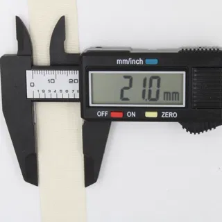 Off-White Plain Woven Tape in 7 Widths sample, design MT-31B99976, view 26