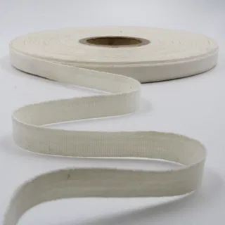 Off-White Plain Woven Tape in 7 Widths sample, design MT-31B99976, view 3