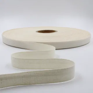 Off-White Plain Woven Tape in 7 Widths sample, design MT-31B99976, view 10