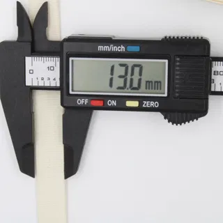 Off-White Plain Woven Tape in 7 Widths sample, design MT-31B99976, view 13