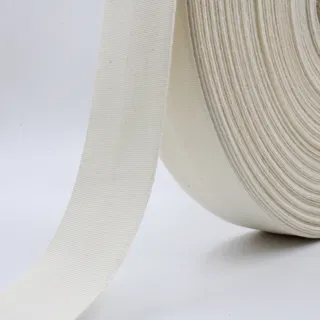 Off-White Plain Woven Tape in 7 Widths sample, design MT-31B99976, view 47