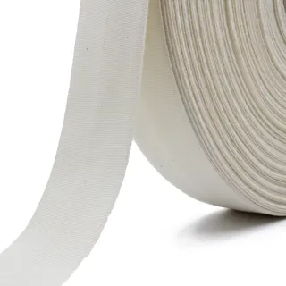 Off-White Plain Woven Tape in 7 Widths sample, design MT-31B99976, view 51