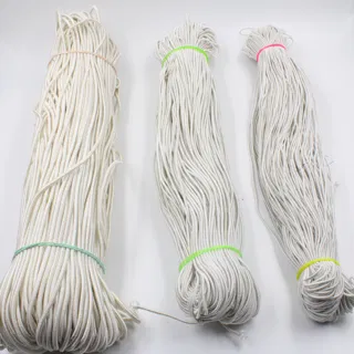 Off-White Elastic Cord in Three Hanks sample, design MT-252C5FE0, view 2