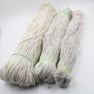 Off-White Elastic Cord in Three Hanks sample, design MT-252C5FE0, view 3