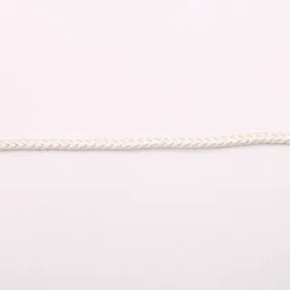 Ivory White Textured Braided Cord, Chevron Braid sample, design MT-5E8EF8CE, view 3