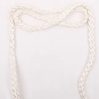 Bright White Textured Braided Cord, Zigzag Braid sample, design MT-D660880F, view 2