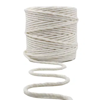 Off-White 3-Ply Twisted Macrame Cord sample, design MT-50546446, view 6