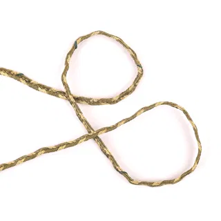 Olive Brown and Gold Choti Braid sample, design MT-D8FC3D9A, view 2
