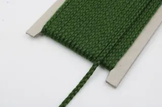 Leaf Green Choti Braid sample, design MT-CFA5BF4C, view 4