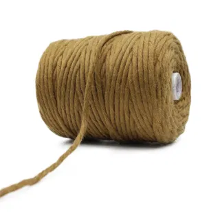 Olive Gold Single Strand Macrame Cord sample, design MT-D2514BE6, view 6
