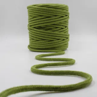 Olive Green Round Braided Cord sample, design MT-284F0C91, view 12