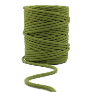 Olive Green Round Braided Cord sample, design MT-284F0C91, view 16