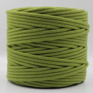 Olive Green Round Braided Cord sample, design MT-284F0C91, view 2